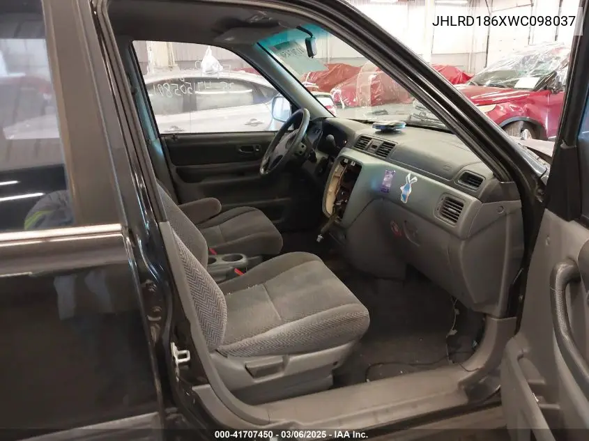 1998 Honda Cr-V Ex VIN: JHLRD186XWC098037 Lot: 41707450
