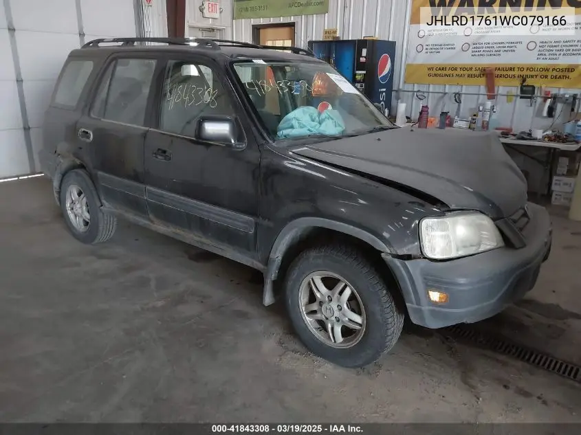 1998 Honda Cr-V Ex VIN: JHLRD1761WC079166 Lot: 41843308