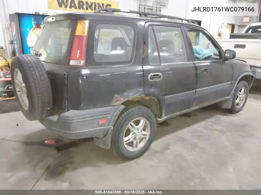 1998 Honda Cr-V Ex VIN: JHLRD1761WC079166 Lot: 41843308