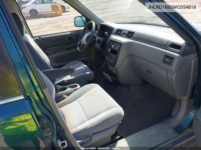 1998 Honda Cr-V Ex VIN: JHLRD1865WC054818 Lot: 42193980