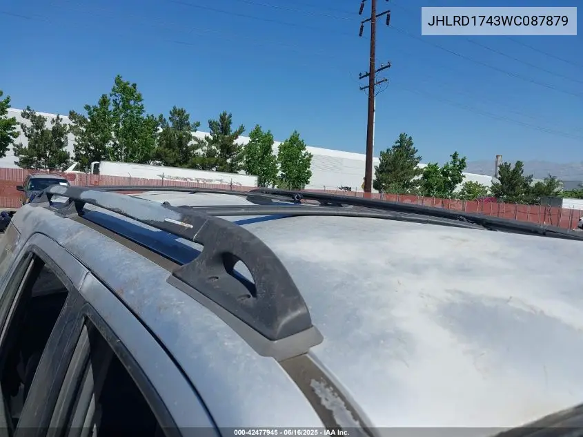 1998 Honda Cr-V Lx VIN: JHLRD1743WC087879 Lot: 42477945