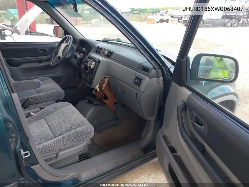 1998 Honda Cr-V Ex VIN: JHLRD186XWC068407 Lot: 42580860