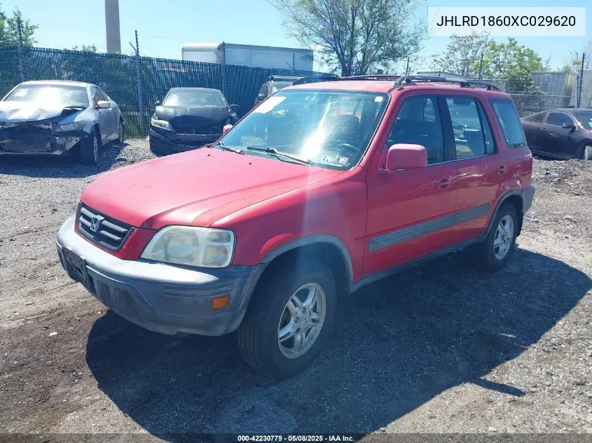 1999 Honda Cr-V Ex VIN: JHLRD1860XC029620 Lot: 42230779