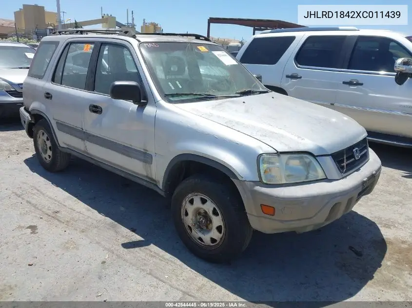 1999 Honda Cr-V Lx VIN: JHLRD1842XC011439 Lot: 42544445
