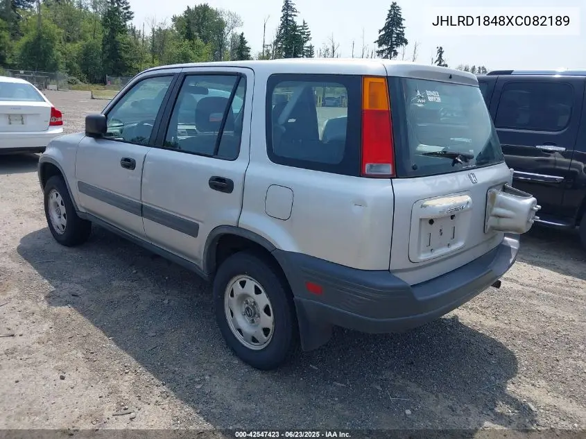 1999 Honda Cr-V Lx VIN: JHLRD1848XC082189 Lot: 42547423