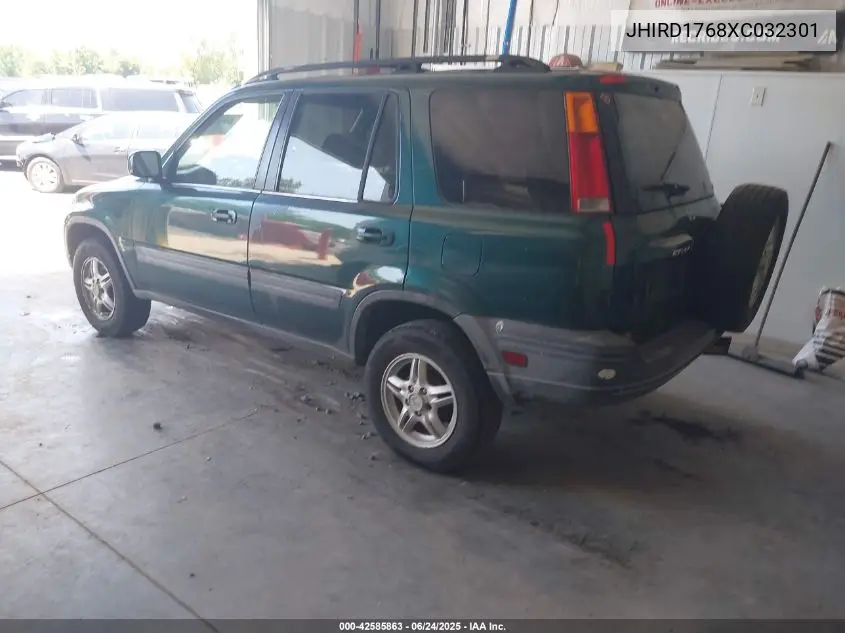 1999 Honda Cr-V VIN: JHIRD1768XC032301 Lot: 42585863