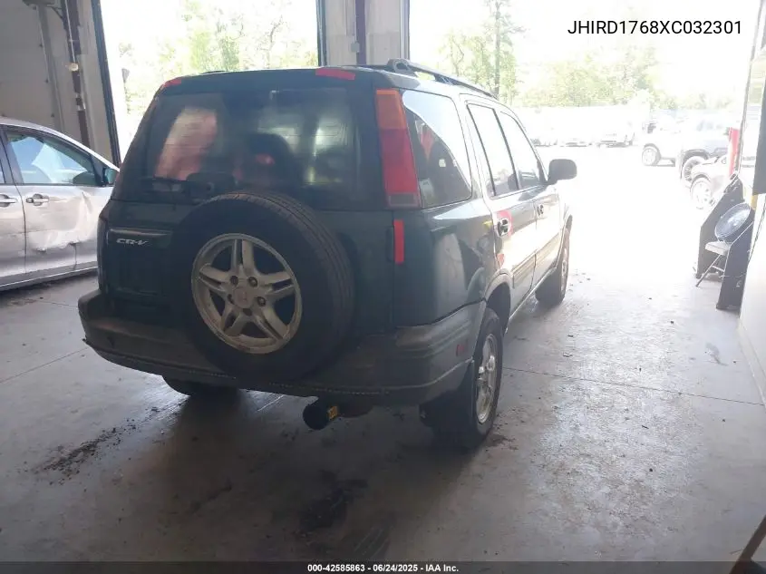 1999 Honda Cr-V VIN: JHIRD1768XC032301 Lot: 42585863