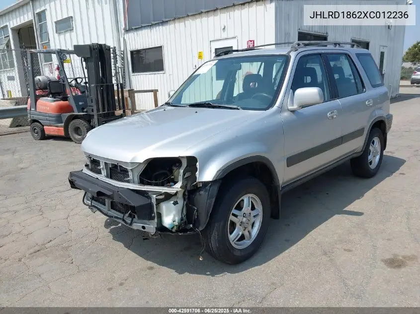 1999 Honda Cr-V Ex VIN: JHLRD1862XC012236 Lot: 42591706