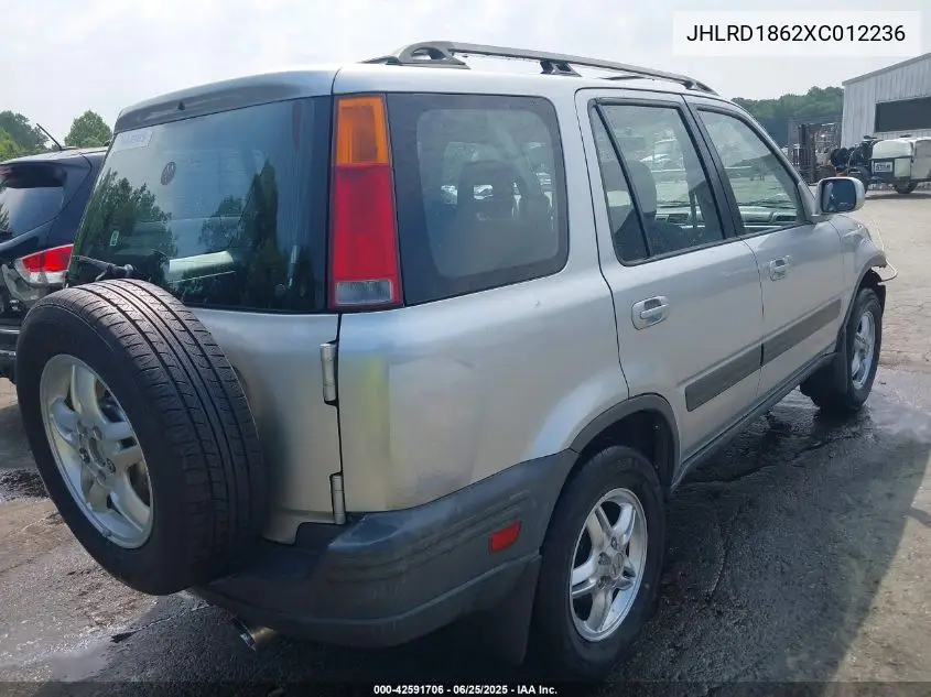 1999 Honda Cr-V Ex VIN: JHLRD1862XC012236 Lot: 42591706