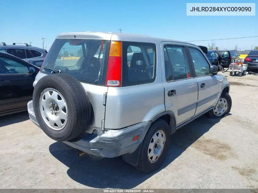 2000 Honda Cr-V Lx VIN: JHLRD284XYC009090 Lot: 42211528
