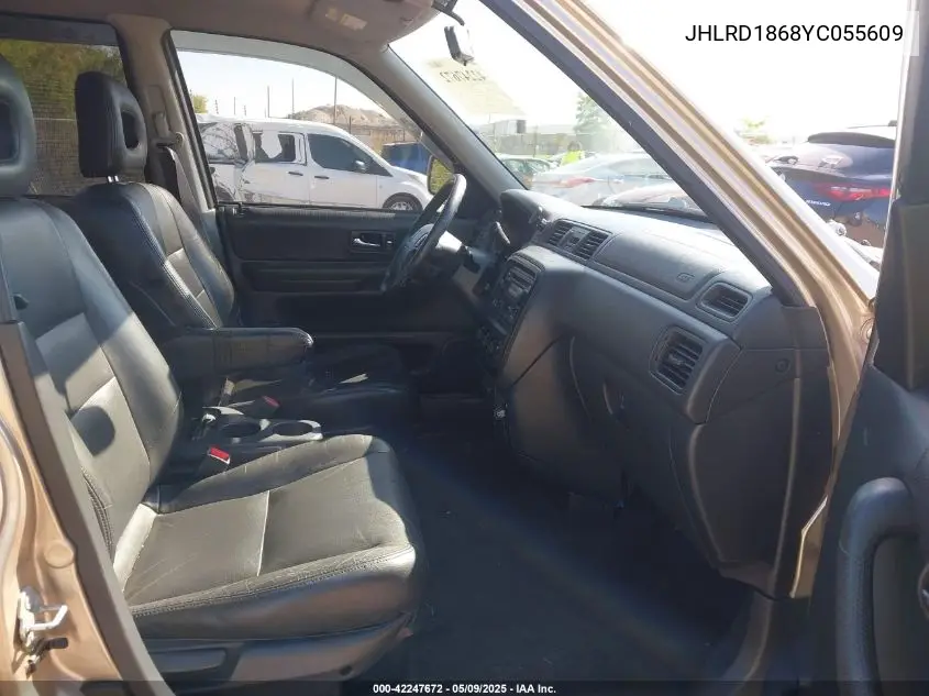 2000 Honda Cr-V Ex VIN: JHLRD1868YC055609 Lot: 42247672