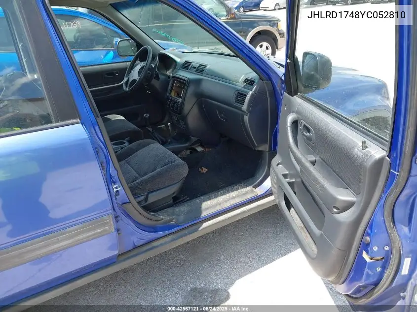 2000 Honda Cr-V Lx VIN: JHLRD1748YC052810 Lot: 42567121