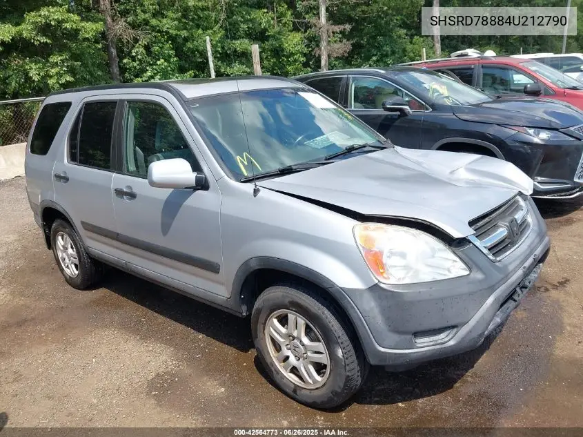 2004 Honda Cr-V Ex VIN: SHSRD78884U212790 Lot: 42564773