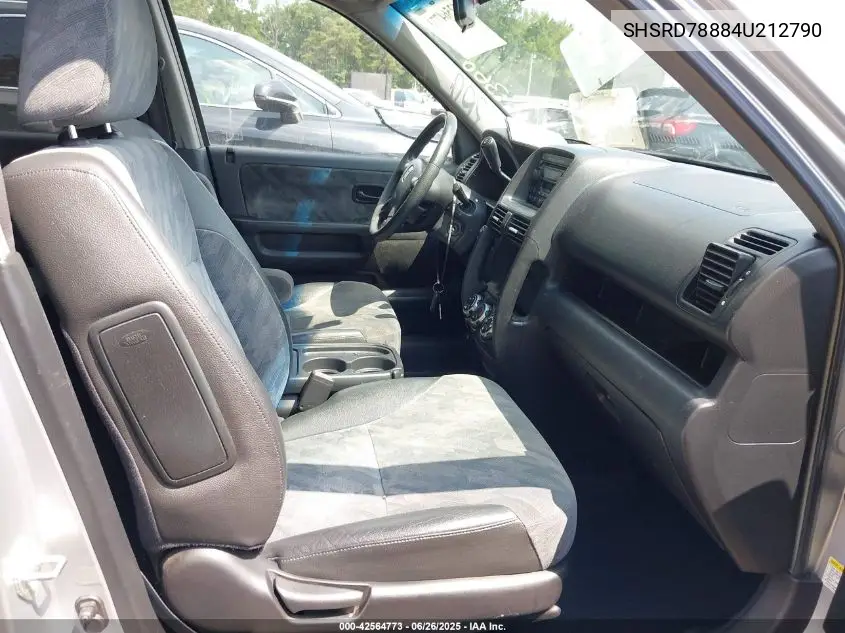 2004 Honda Cr-V Ex VIN: SHSRD78884U212790 Lot: 42564773