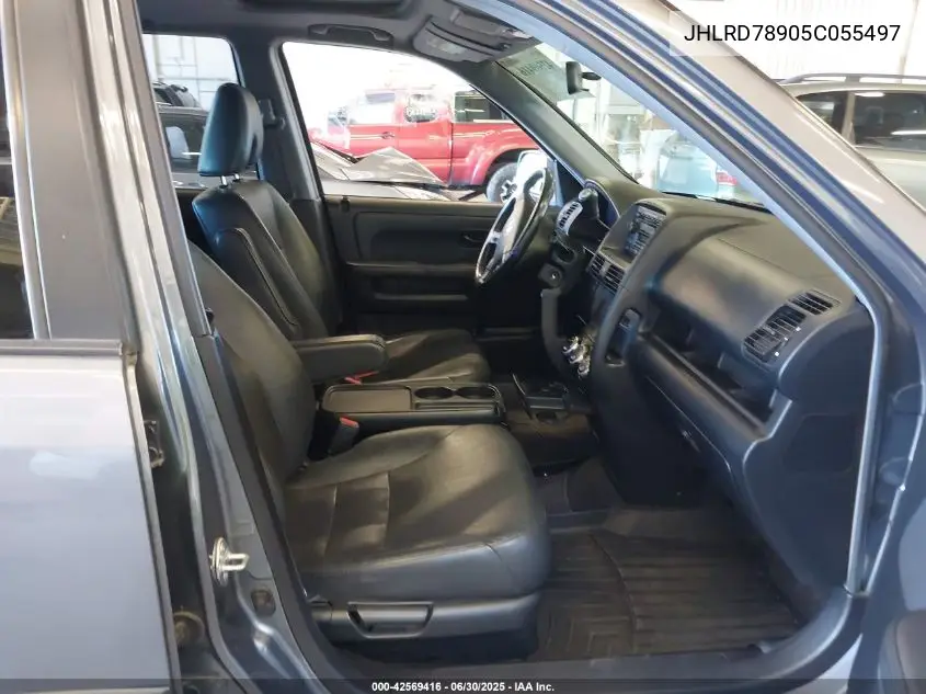 2005 Honda Cr-V Se VIN: JHLRD78905C055497 Lot: 42569416