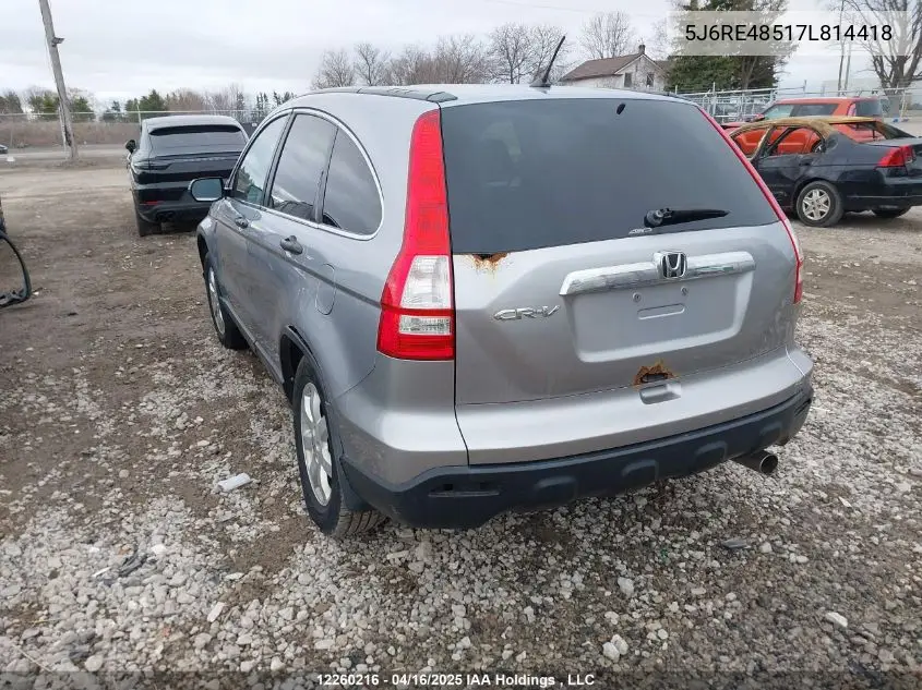 5j6re48517l814418 5J6RE48517L814418 2007 Honda Cr-V