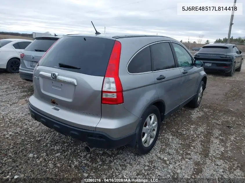 5j6re48517l814418 5J6RE48517L814418 2007 Honda Cr-V