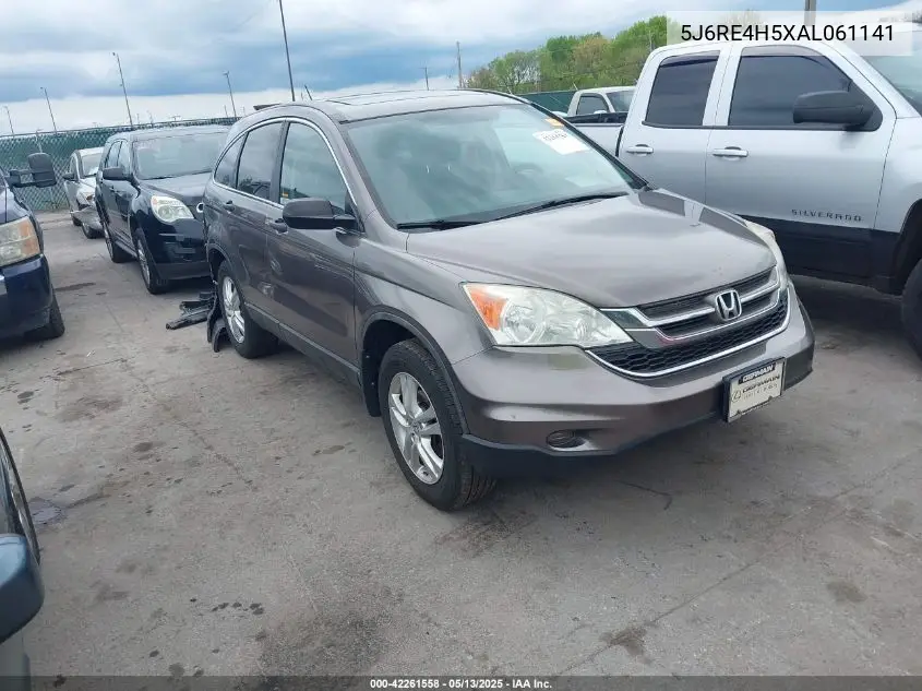 2010 Honda Cr-V Ex VIN: 5J6RE4H5XAL061141 Lot: 42261558