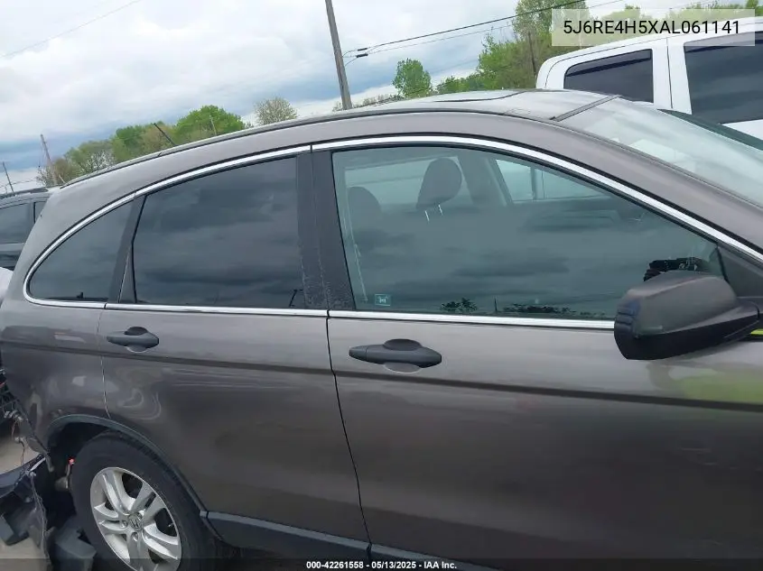 2010 Honda Cr-V Ex VIN: 5J6RE4H5XAL061141 Lot: 42261558