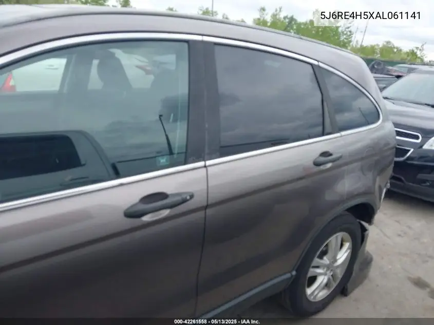2010 Honda Cr-V Ex VIN: 5J6RE4H5XAL061141 Lot: 42261558