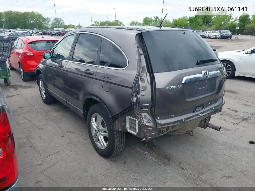 2010 Honda Cr-V Ex VIN: 5J6RE4H5XAL061141 Lot: 42261558