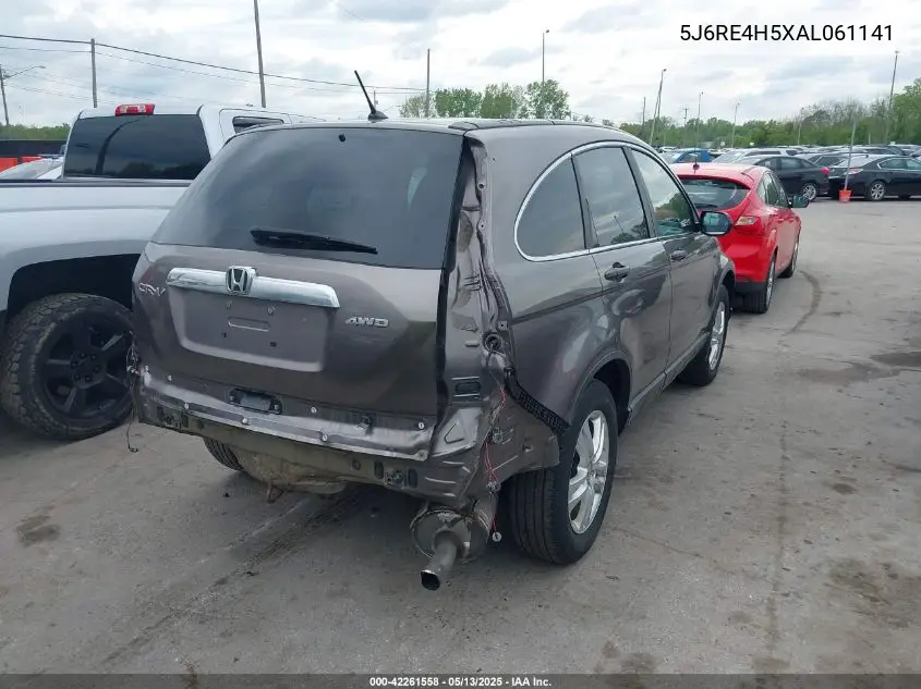 2010 Honda Cr-V Ex VIN: 5J6RE4H5XAL061141 Lot: 42261558