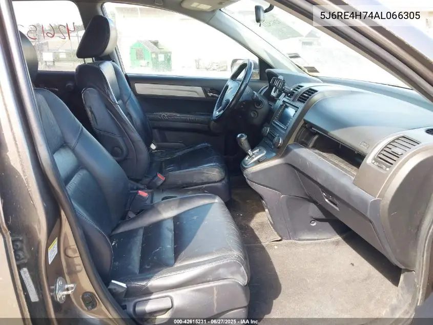 2010 Honda Cr-V Ex-L VIN: 5J6RE4H74AL066305 Lot: 42615231