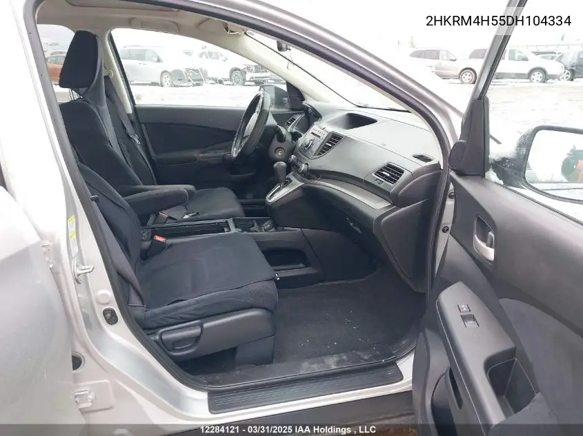2013 Honda Cr-V Ex VIN: 2HKRM4H55DH104334 Lot: 12284121