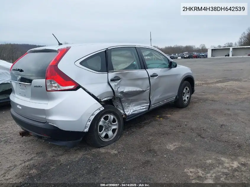2013 Honda Cr-V Lx VIN: 2HKRM4H38DH642539 Lot: 41996097
