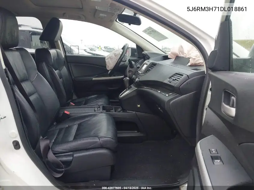 2013 Honda Cr-V Ex-L VIN: 5J6RM3H71DL018861 Lot: 42077605