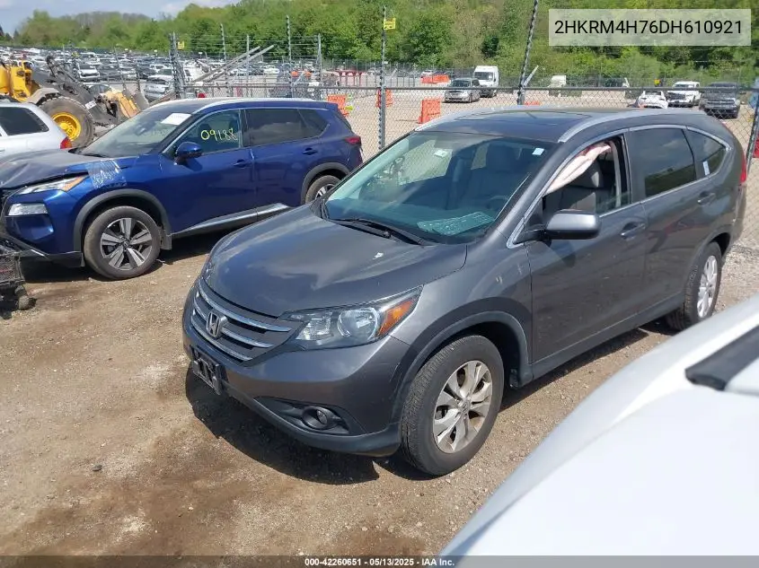 2013 Honda Cr-V Ex-L VIN: 2HKRM4H76DH610921 Lot: 42260651