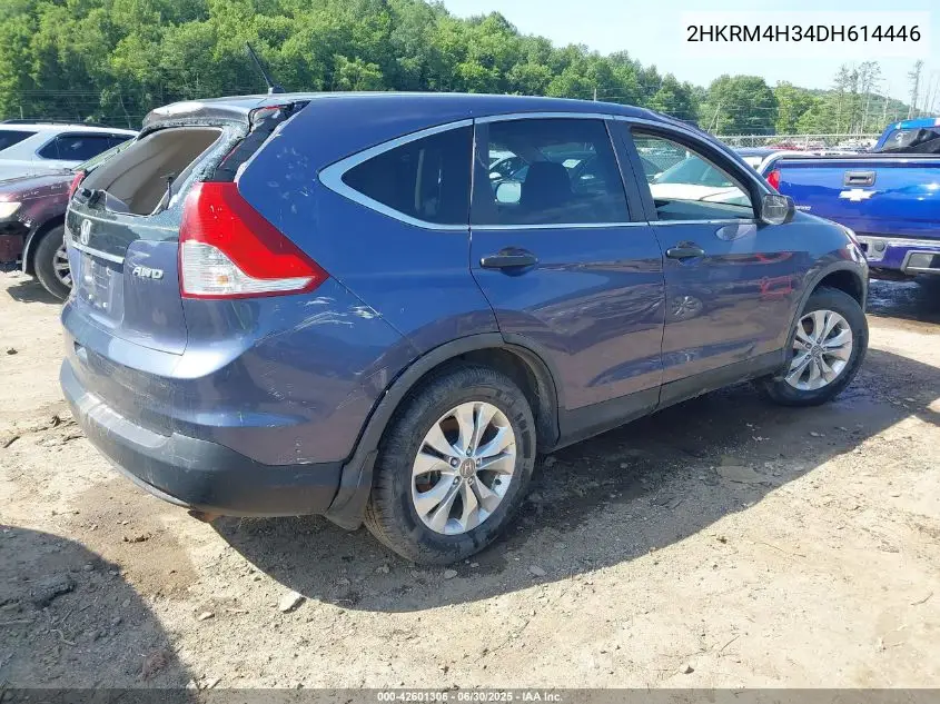 2013 Honda Cr-V Lx VIN: 2HKRM4H34DH614446 Lot: 42601306
