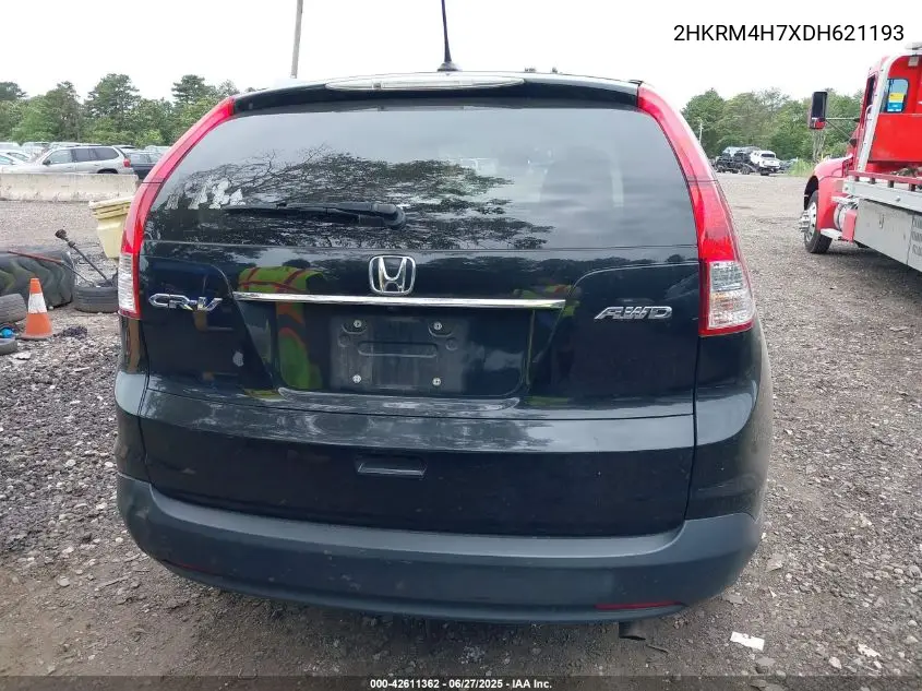 2013 Honda Cr-V Ex-L VIN: 2HKRM4H7XDH621193 Lot: 42611362