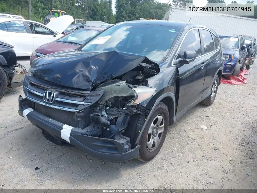 2014 Honda Cr-V Lx VIN: 3CZRM3H33EG704945 Lot: 42614721