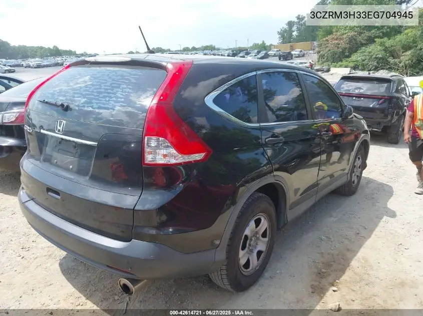 2014 Honda Cr-V Lx VIN: 3CZRM3H33EG704945 Lot: 42614721