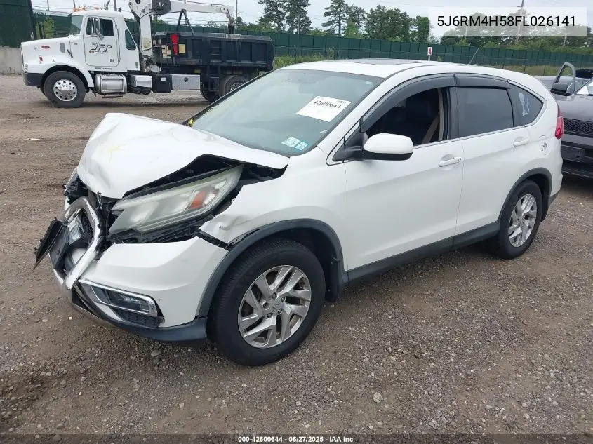 2015 Honda Cr-V Ex VIN: 5J6RM4H58FL026141 Lot: 42600644