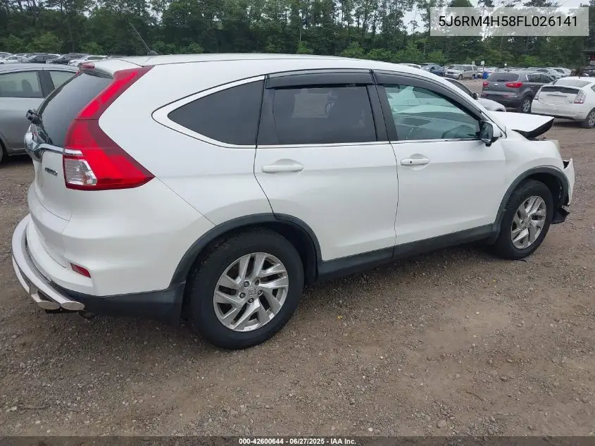 2015 Honda Cr-V Ex VIN: 5J6RM4H58FL026141 Lot: 42600644