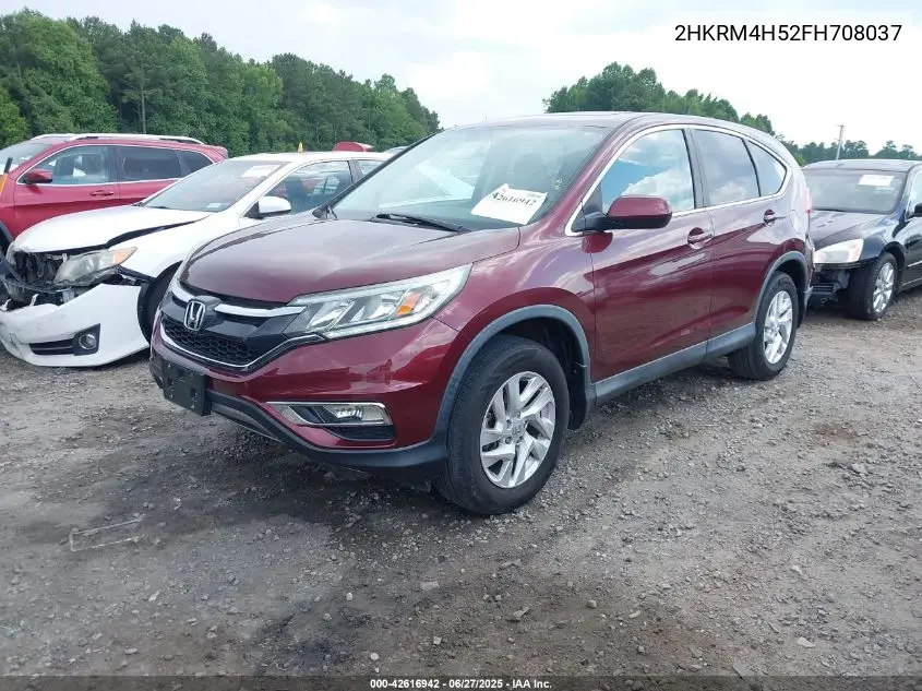 2015 Honda Cr-V Ex VIN: 2HKRM4H52FH708037 Lot: 42616942