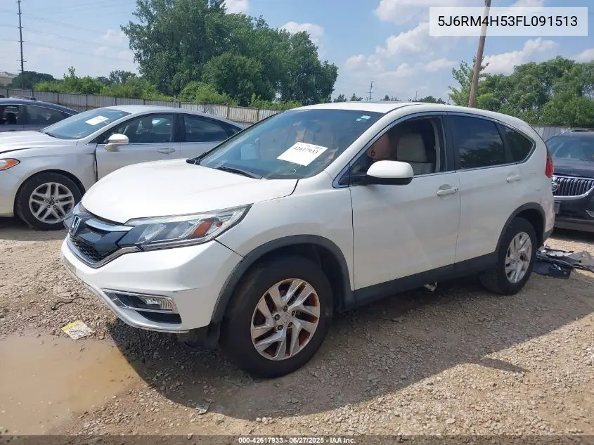 2015 Honda Cr-V Ex VIN: 5J6RM4H53FL091513 Lot: 42617933