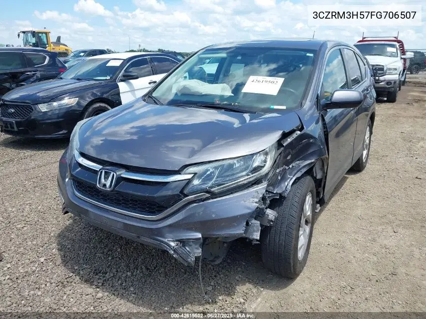 2015 Honda Cr-V Ex VIN: 3CZRM3H57FG706507 Lot: 42619502