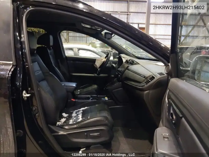 2020 Honda Cr-V VIN: 2HKRW2H93LH215402 Lot: 12208299