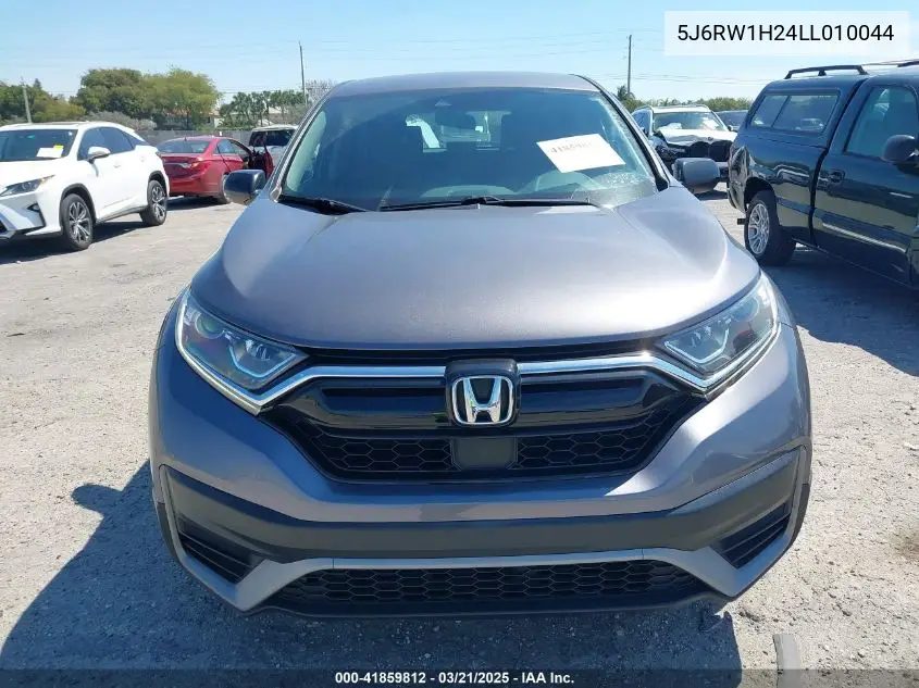 2020 Honda Cr-V 2Wd Lx VIN: 5J6RW1H24LL010044 Lot: 41859812