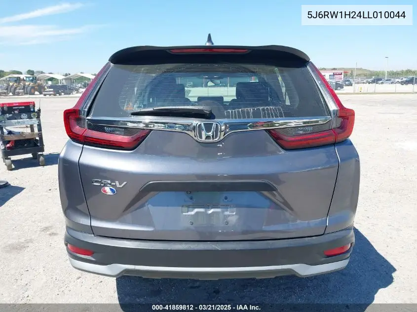 2020 Honda Cr-V 2Wd Lx VIN: 5J6RW1H24LL010044 Lot: 41859812