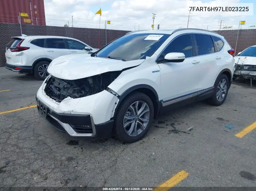 2020 Honda Cr-V Hybrid Touring VIN: 7FART6H97LE023225 Lot: 42262074