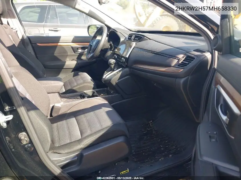 2021 Honda Cr-V Awd Ex VIN: 2HKRW2H57MH658330 Lot: 42262901