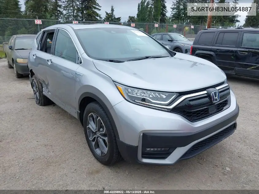 2022 Honda Cr-V Hybrid Ex-L VIN: 5J6RT6H83NL054887 Lot: 42256922