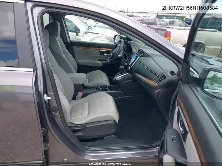 2022 Honda Cr-V Awd Ex VIN: 2HKRW2H56NH608584 Lot: 42612163