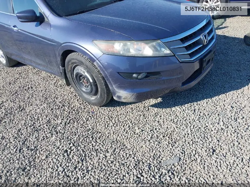 2012 Honda Crosstour Ex-L VIN: 5J6TF2H58CL010831 Lot: 42440446
