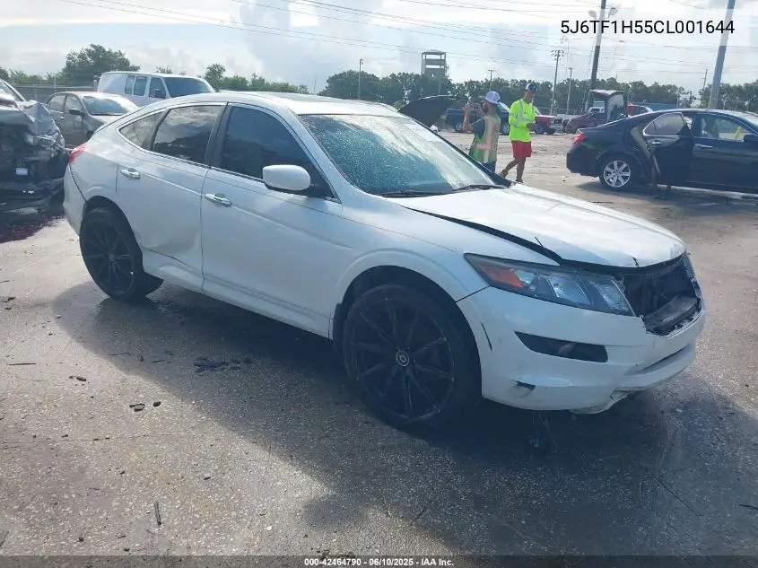 2012 Honda Crosstour Ex-L VIN: 5J6TF1H55CL001644 Lot: 42464790