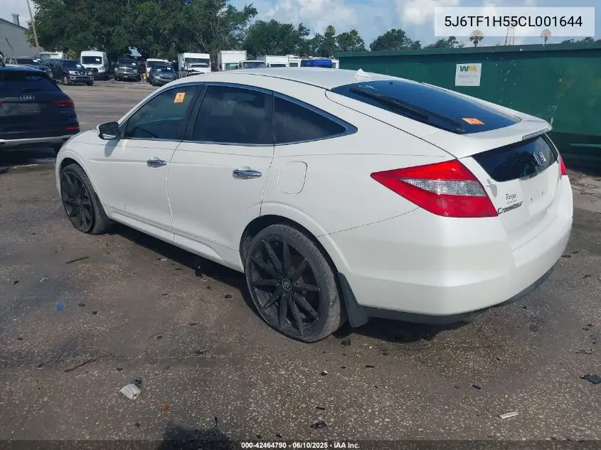 2012 Honda Crosstour Ex-L VIN: 5J6TF1H55CL001644 Lot: 42464790